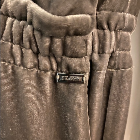 St. John Velvet Jumpsuit - Picture 8 of 8